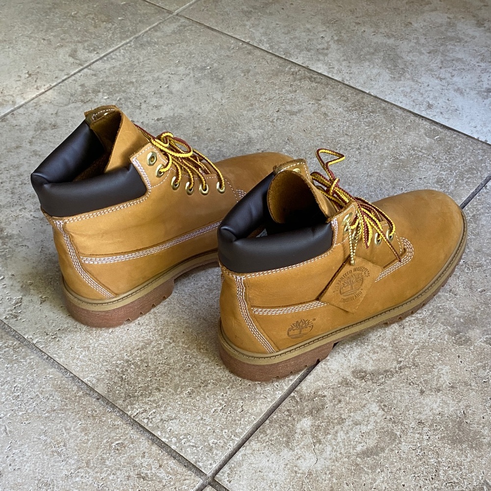 Timberland Tan Youth Boots - Picture 4 of 16